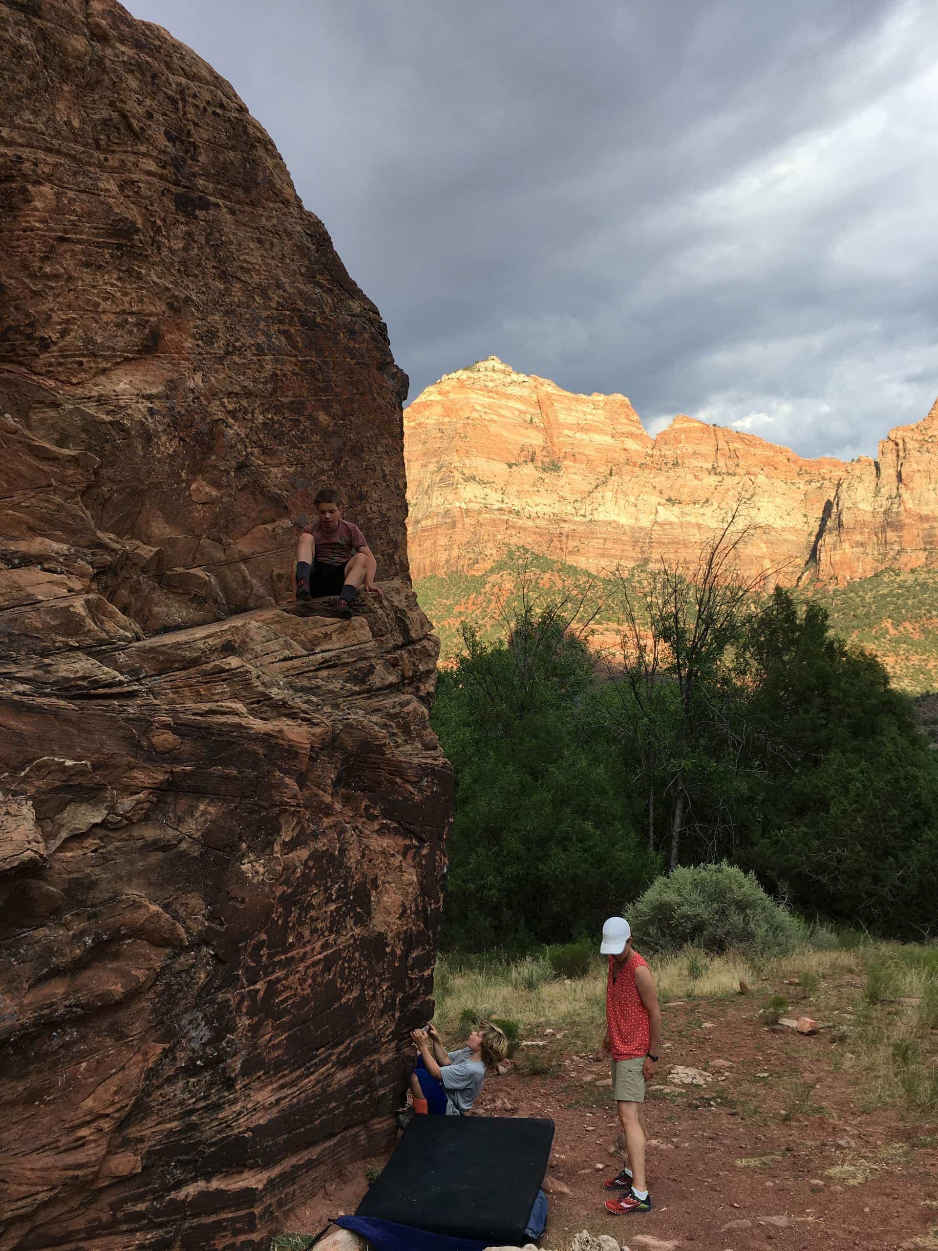 a Climbing Family Salt Pump Climbing Co.