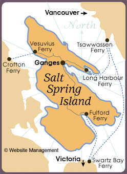 Salt Spring Island BC: How To Get Here...