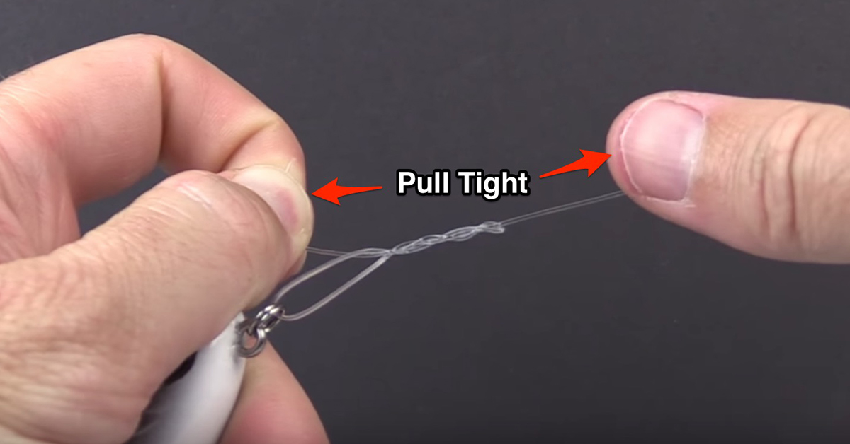 How To Tie The Clinch Knot [StepByStep Pictures & Video Tutorial]