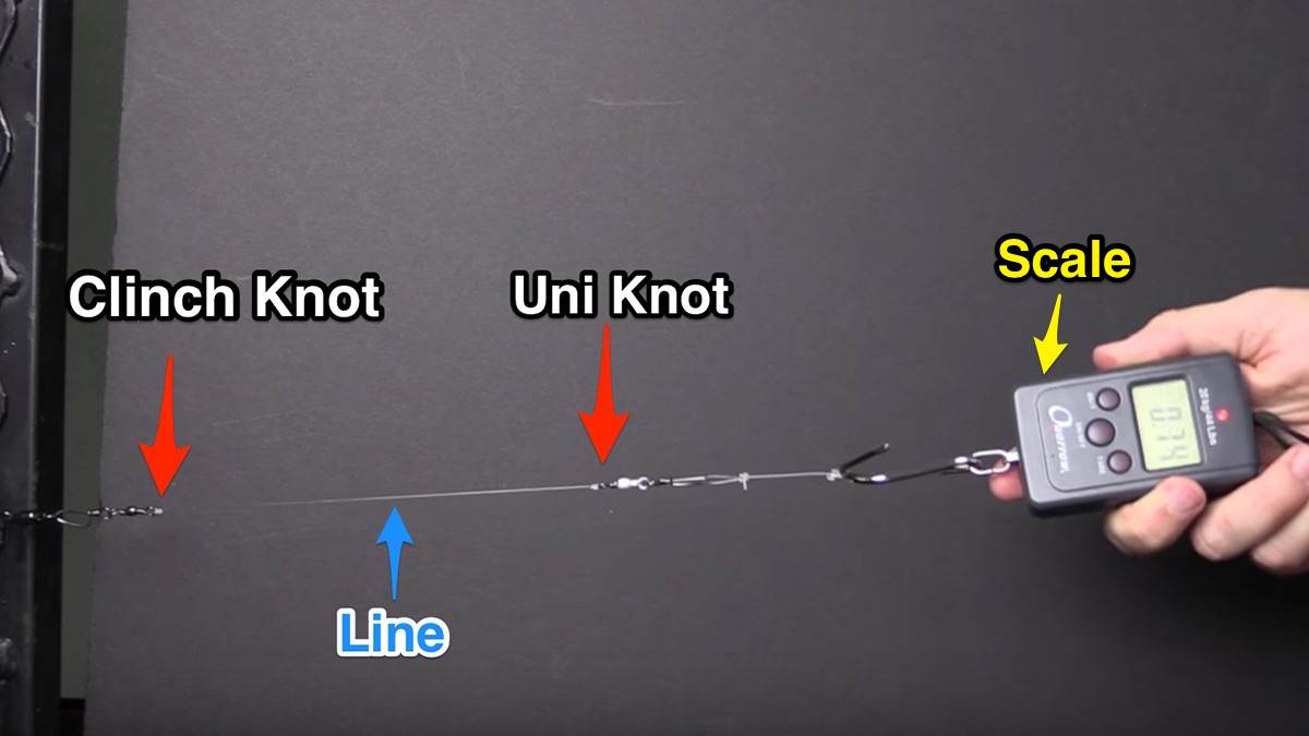 Clinch Knot vs. Uni Knot [Braid, Mono & Fluoro Knot Strength Tests]