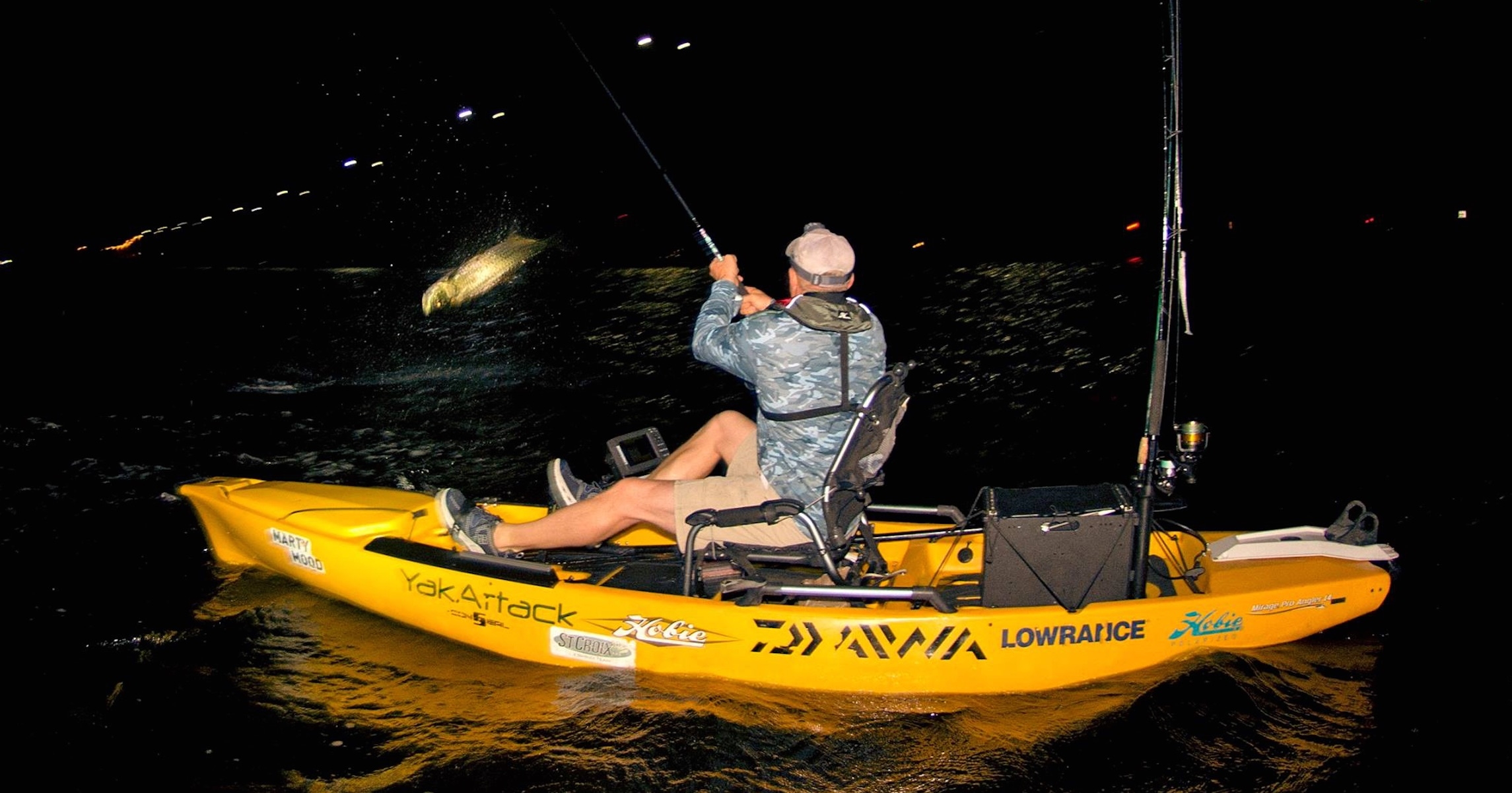 How To Catch Tarpon At Night While Kayak Fishing
