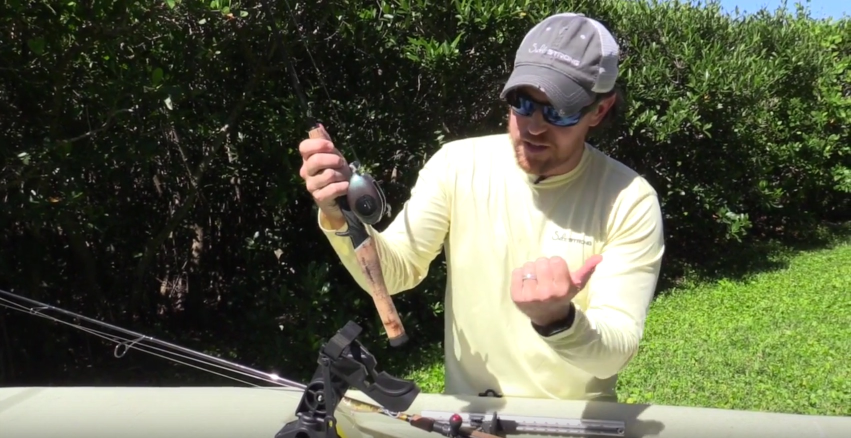 Stealth "Quick Release" Fishing Rod Holder For Kayaks [REVIEW]