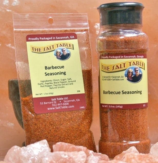Barbecue Seasoning Salt Table