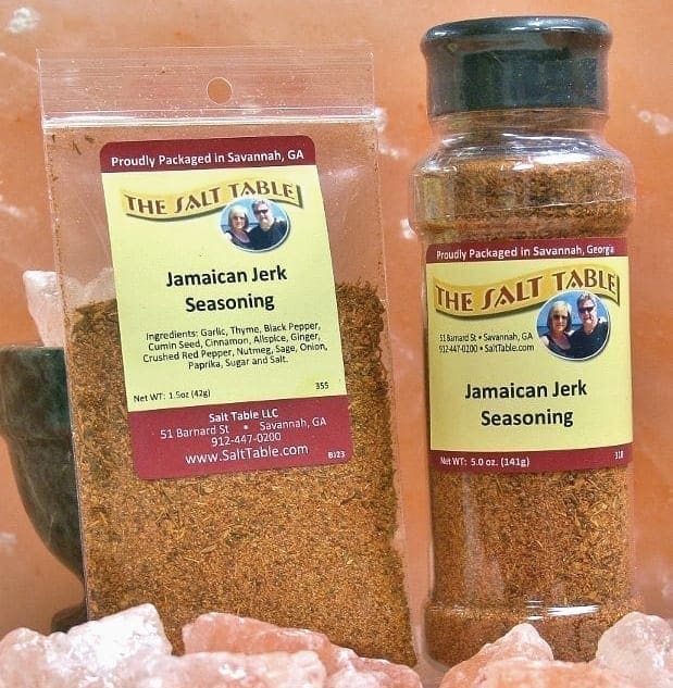 Jamaican Jerk Seasoning Salt Table