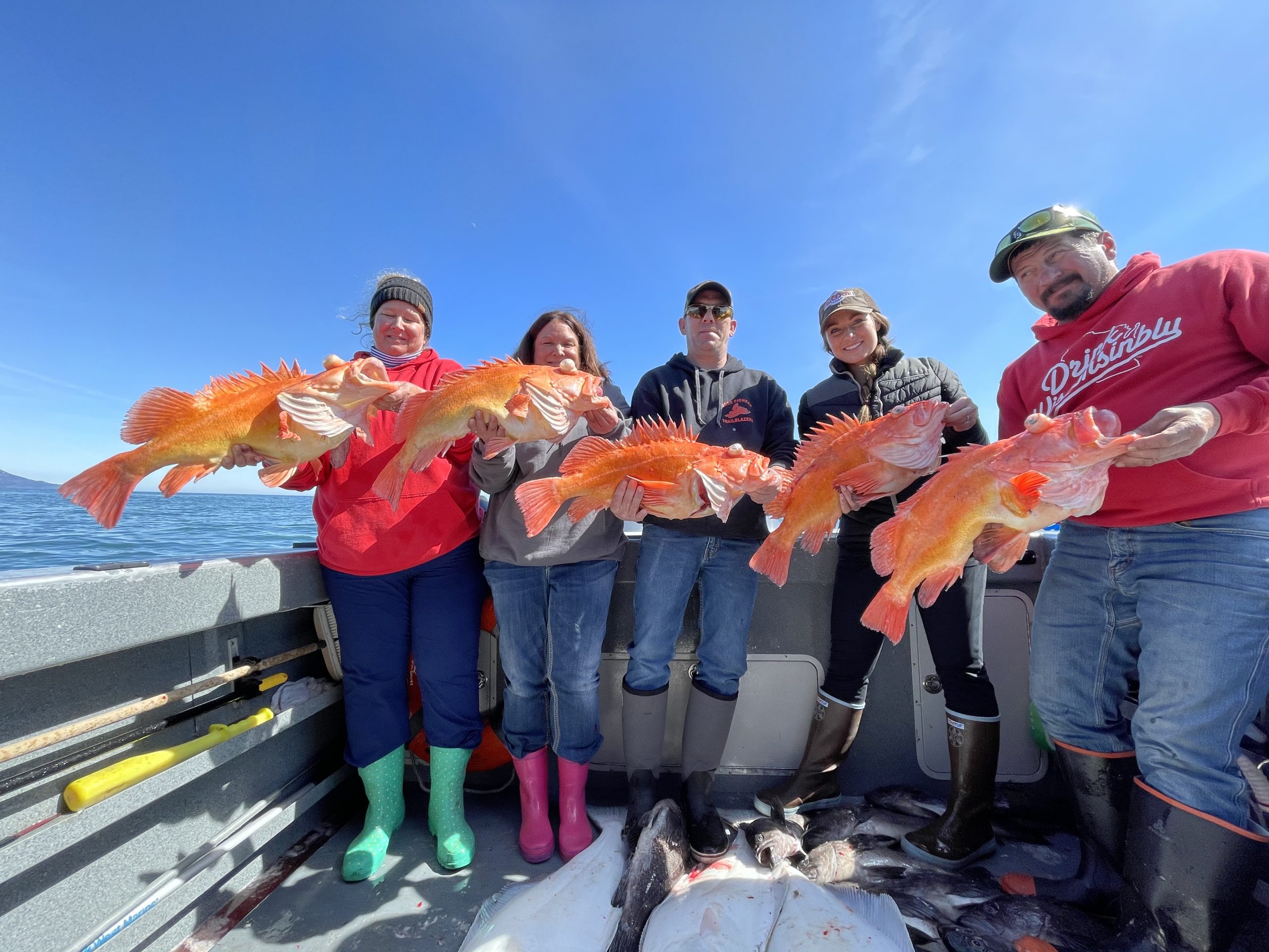 Whittier Alaska Fishing Charters Yellow Eye Rockfish Whittier