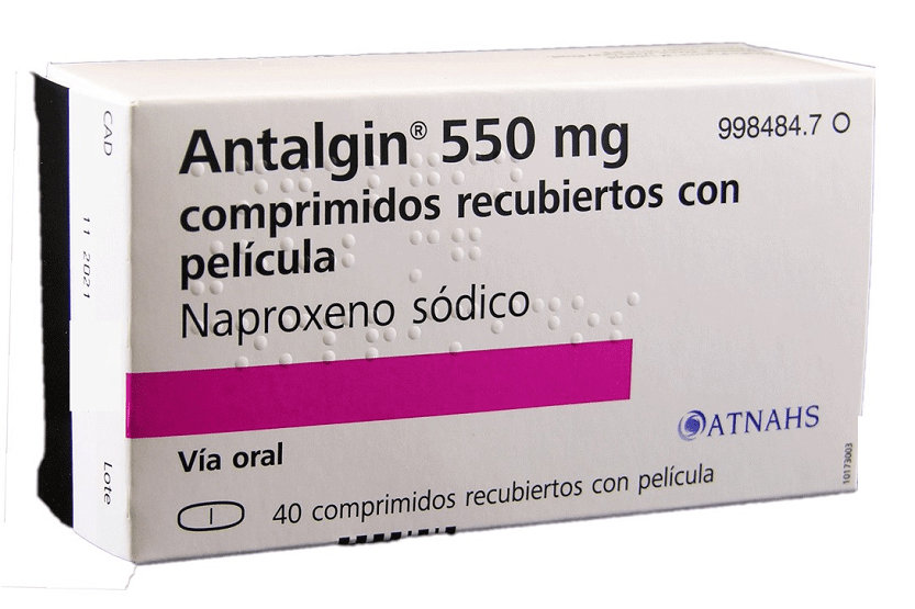 Antalgin, analgésico antiinflamatorio Saludteca abril 2022)