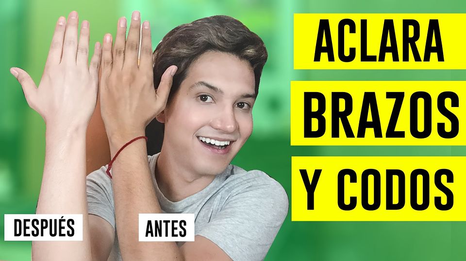 Como Aclarar tu Piel codos y rodillas con esta crema casera