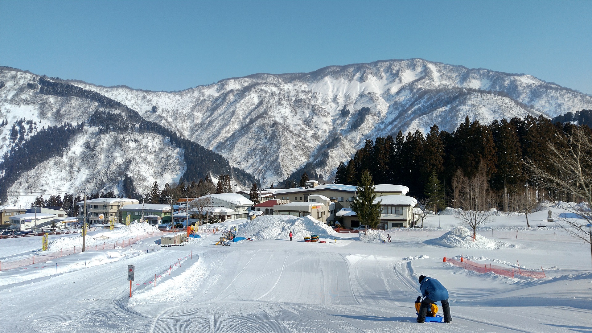 晴天！ 白山一里野温泉スキー場｜SAM白山（石川県白山市）