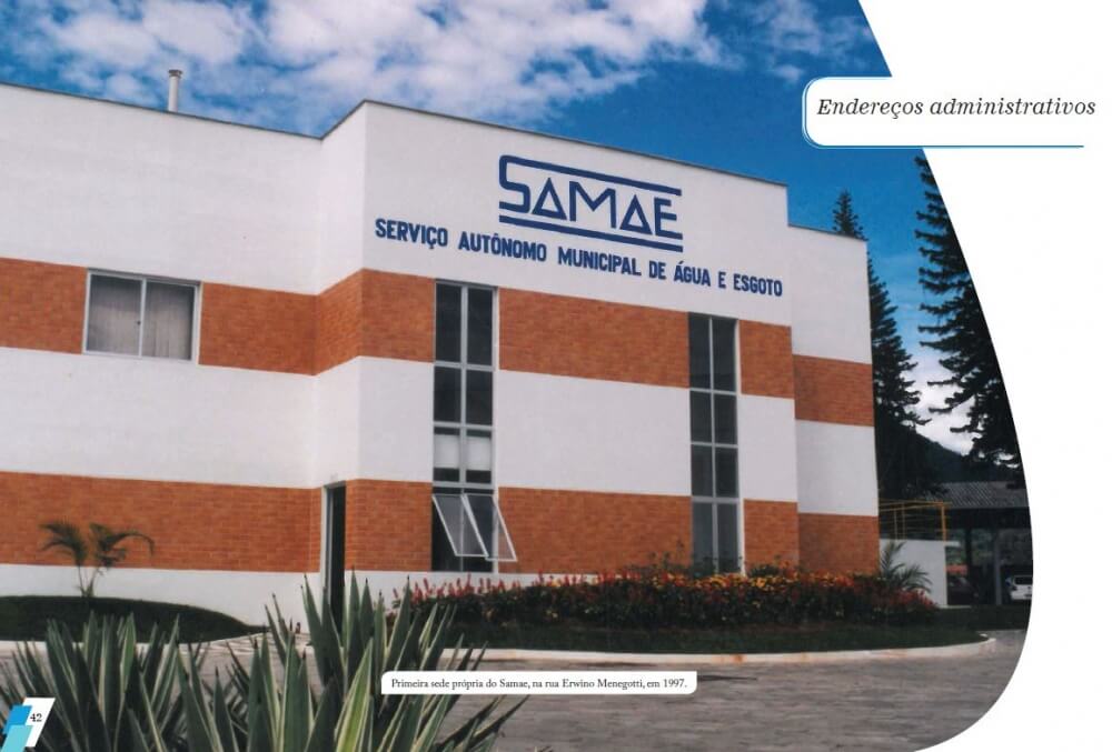 Arquivo Sobre o Samae Samae Jaraguá do Sul