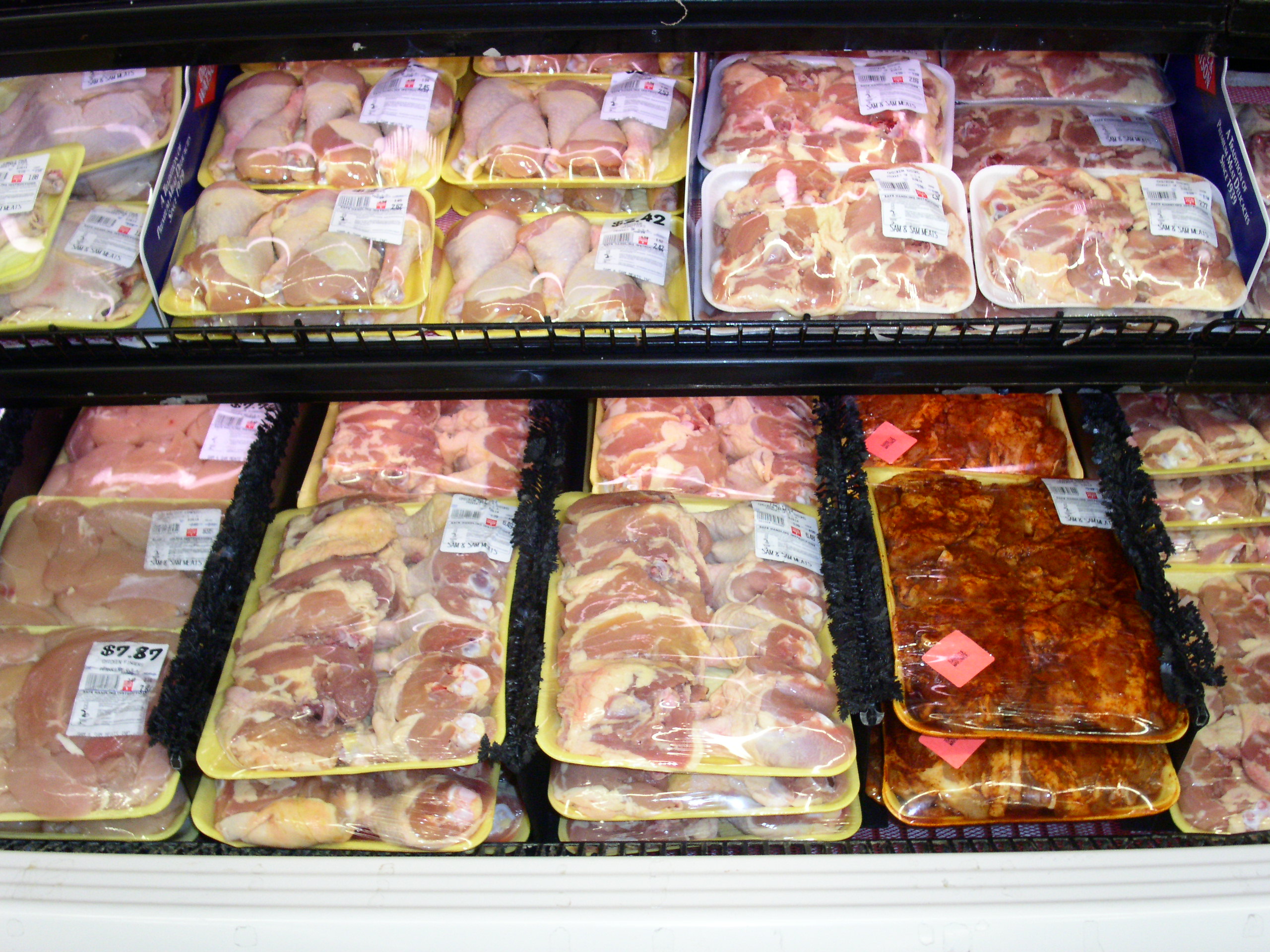 Sam & Sam Meats Meat Case