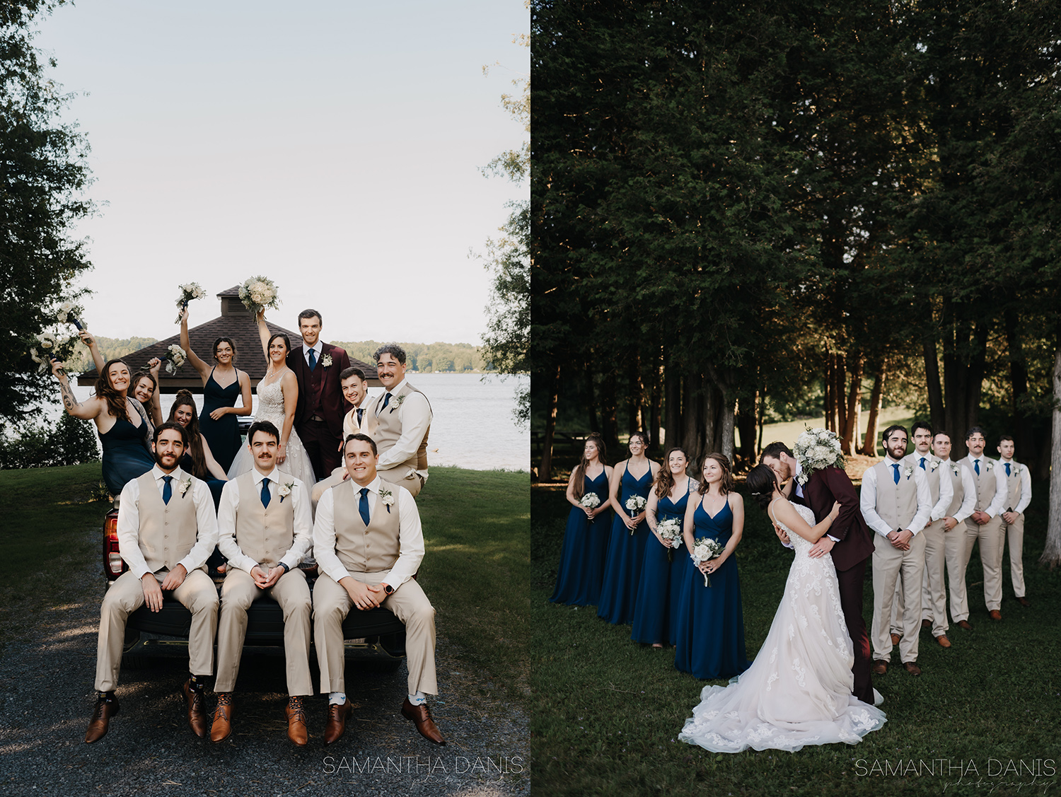 Alex and Riley ChuteàBlondeau Wedding Samantha Danis Photography