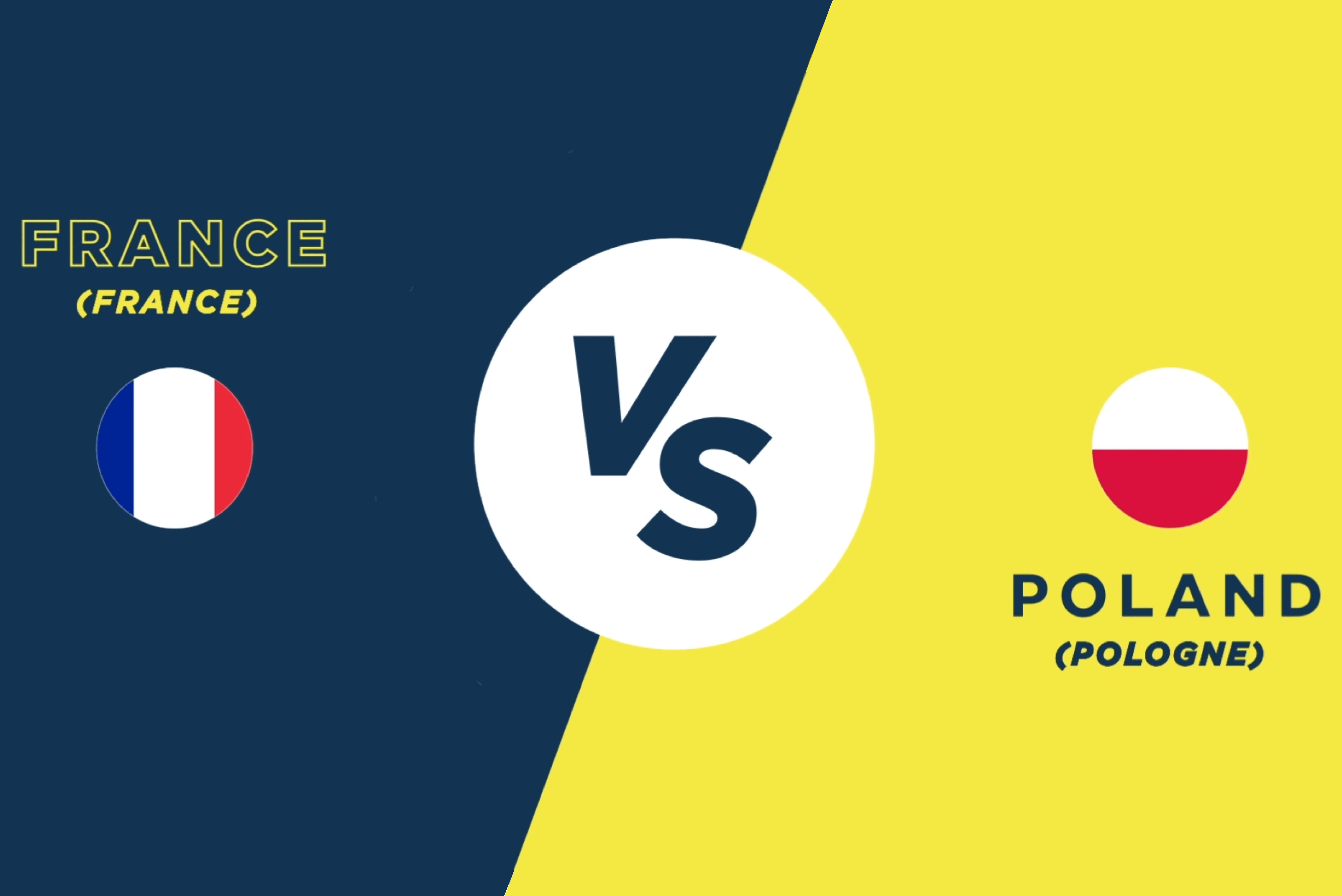 Kickoff of the match videos France vs Poland Samat