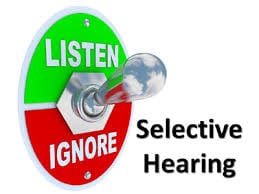 Selective Listening Can Be A Barrier To Situational Awareness - Situational Awareness Matters!™