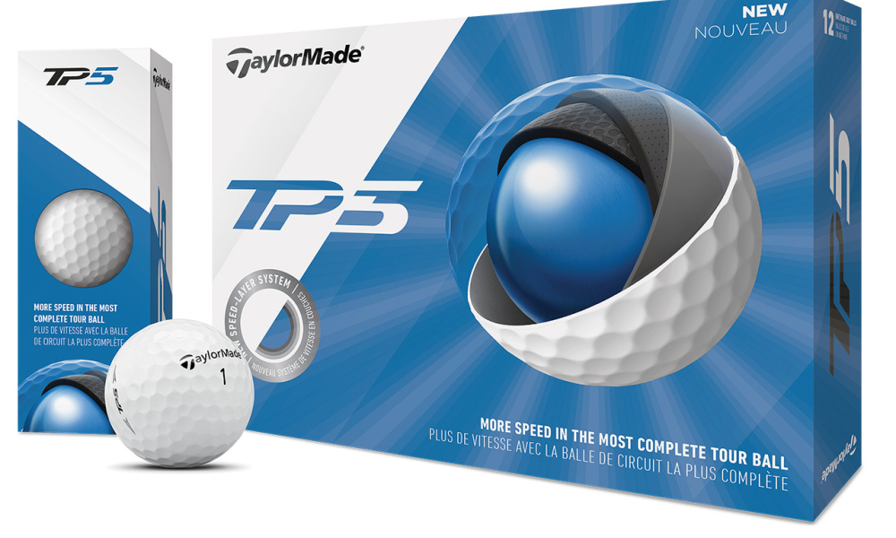 TP5 and TP5x golf balls; all new from TaylorMade Same Guy Golf