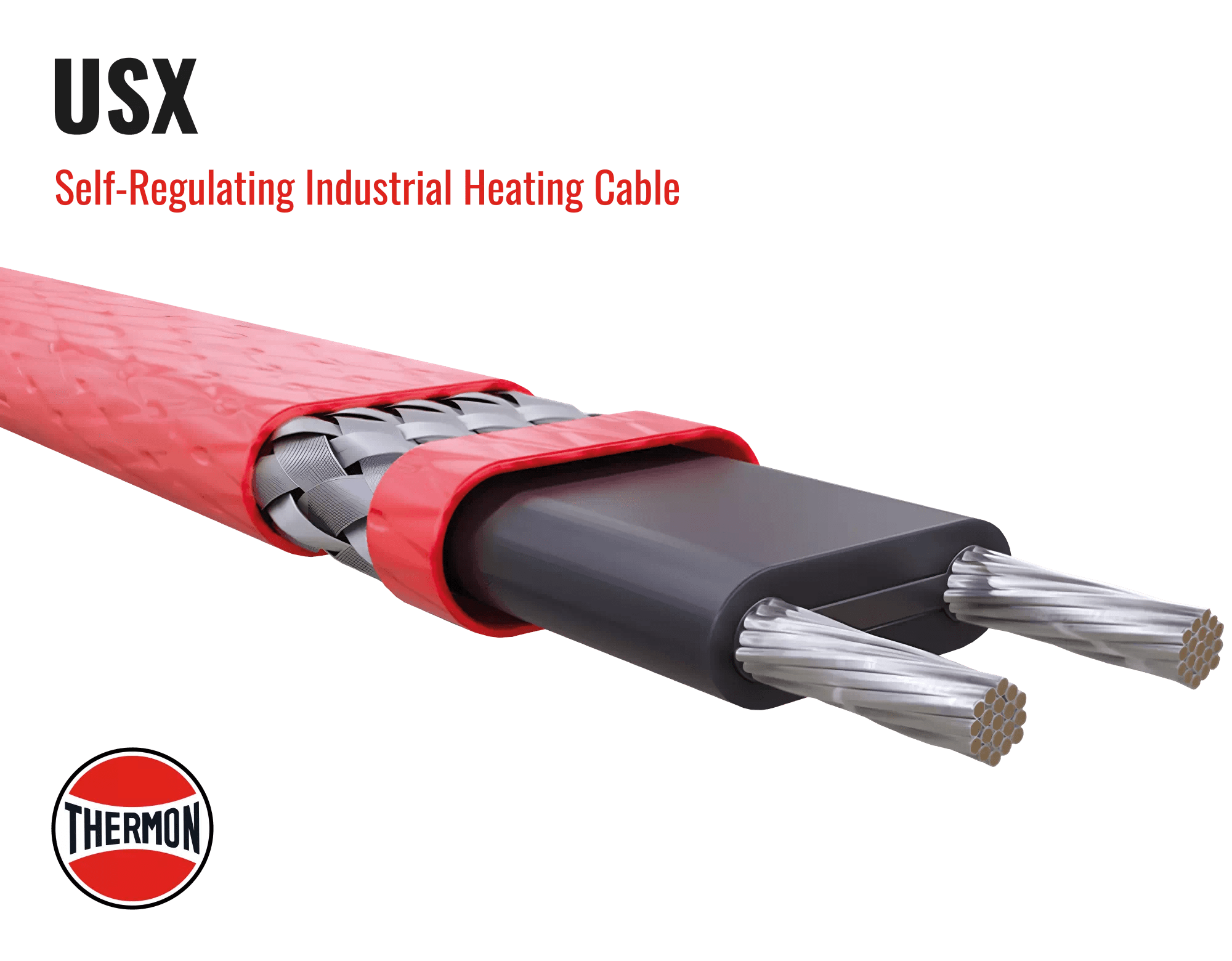 USX SelfRegulating Industrial Heating Cable Samm Teknoloji