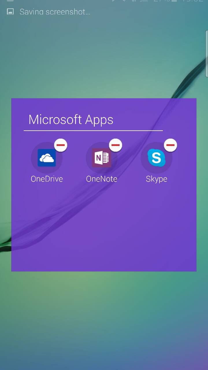 Some preinstalled apps on the Galaxy S6 and the Galaxy S6 edge can be