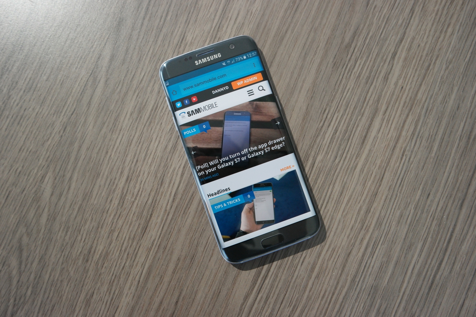 How to take a screenshot on the Samsung Galaxy S7 and