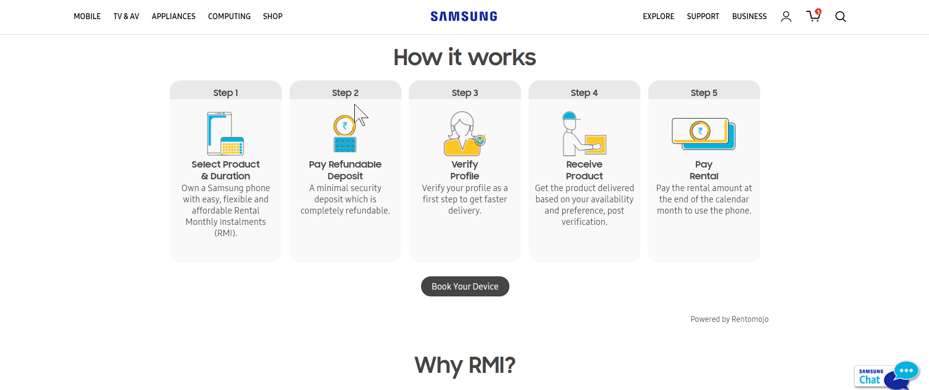 You can now rent select Samsung smartphones in India SamMobile