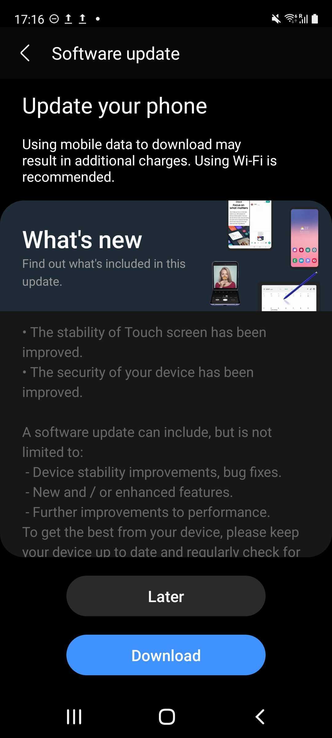 New Galaxy S20 FE 5G update claims to fix the touchscreen, again