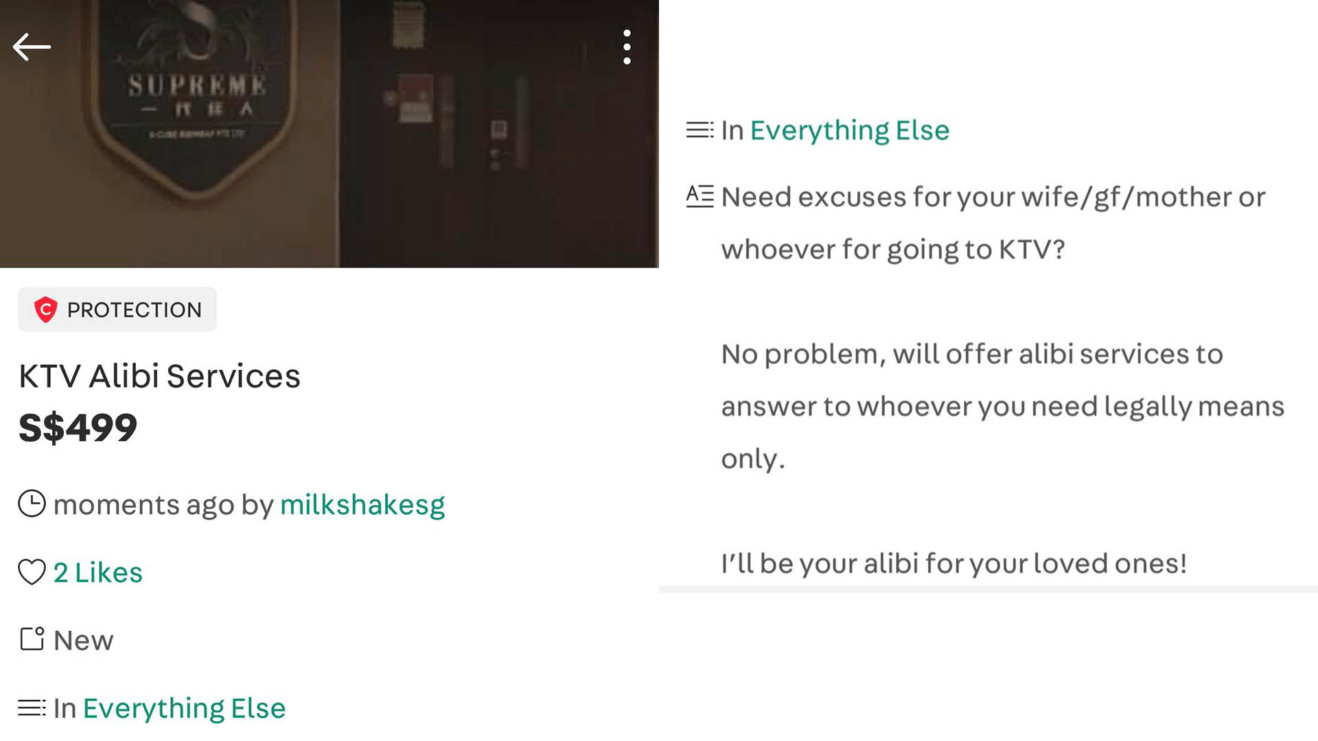 Chitchat Now On Carousell KTV Alibi Services For Those Who Visited