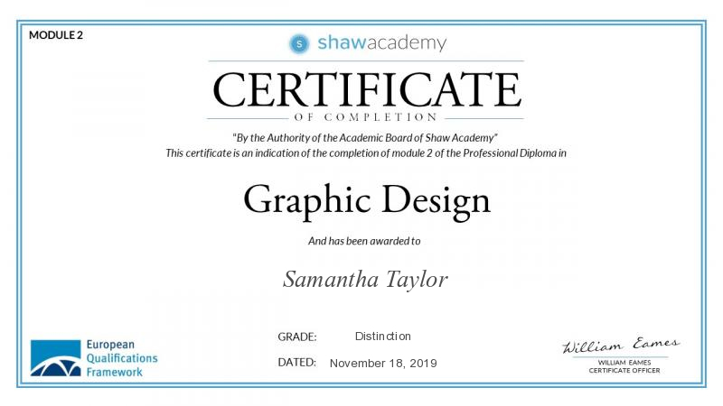 Diploma in Graphic Design COMPLETED! Website & Graphic Designs by