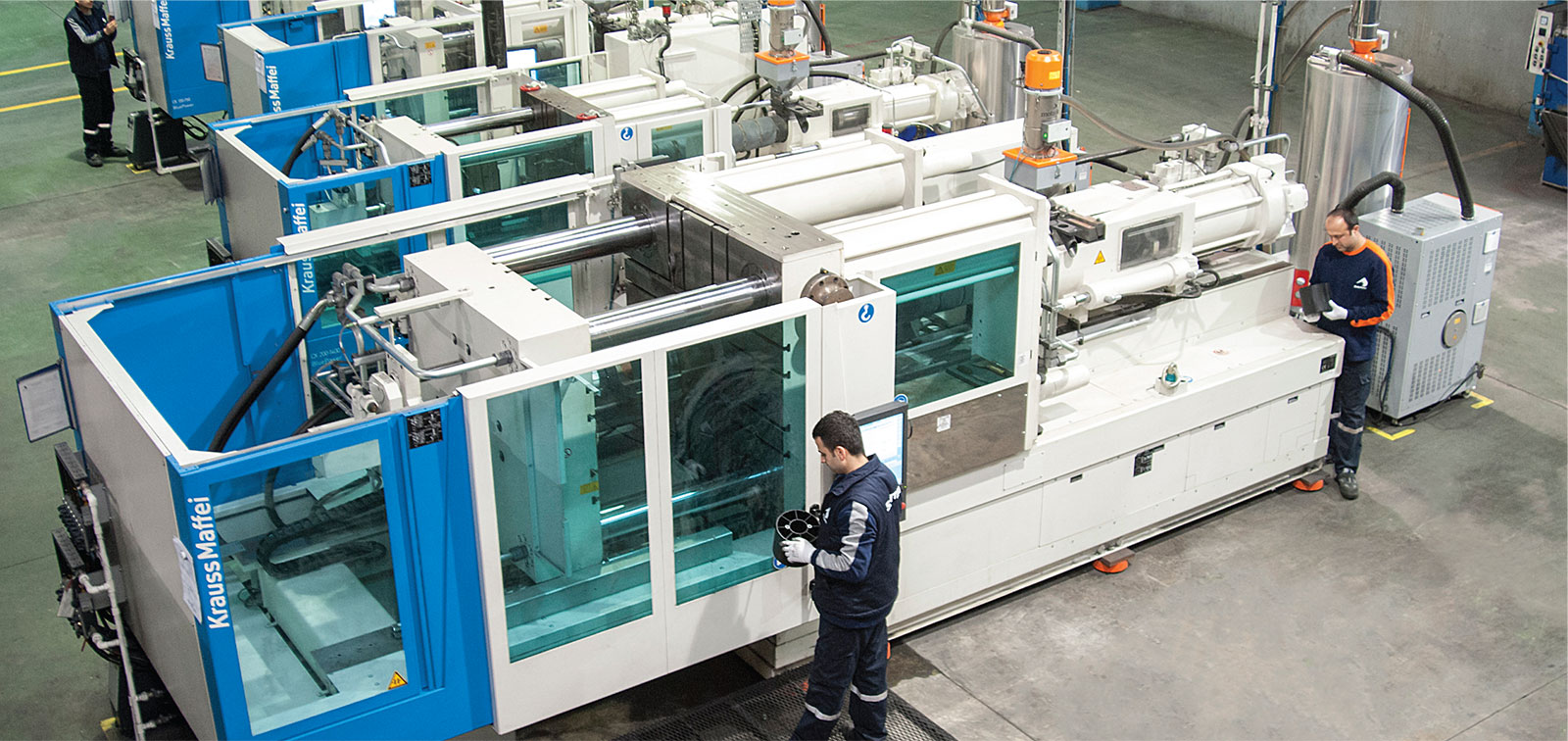 Usine d'injection de plastique Sampa