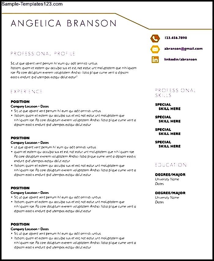 Retail Management Resume Template Sample Templates