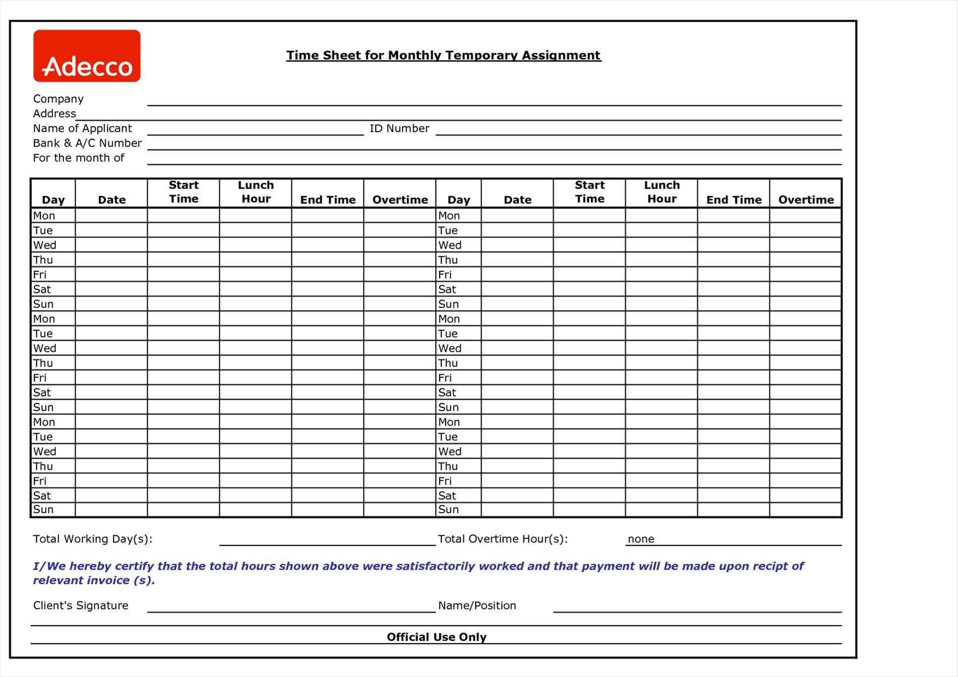 Sample Excel Sample Templates