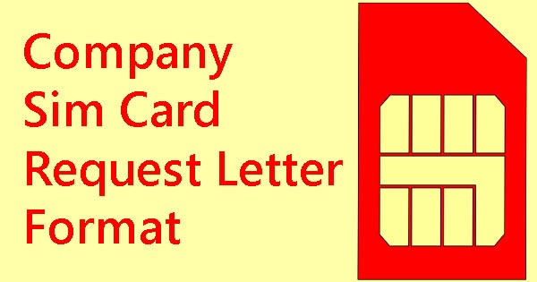 Request For Duplicate Sim Card Bsnl