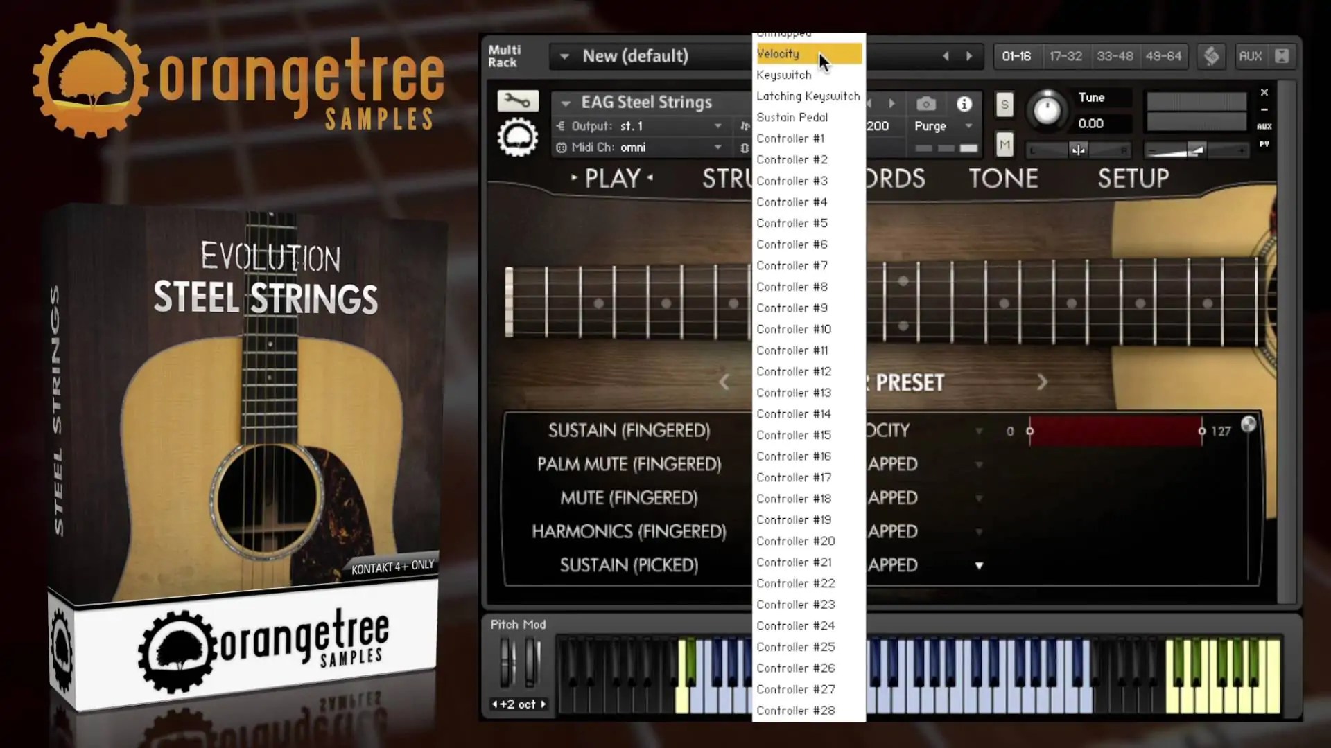 Walkthrough Evolution Acoustic Guitar Steel Strings from Orange Tree