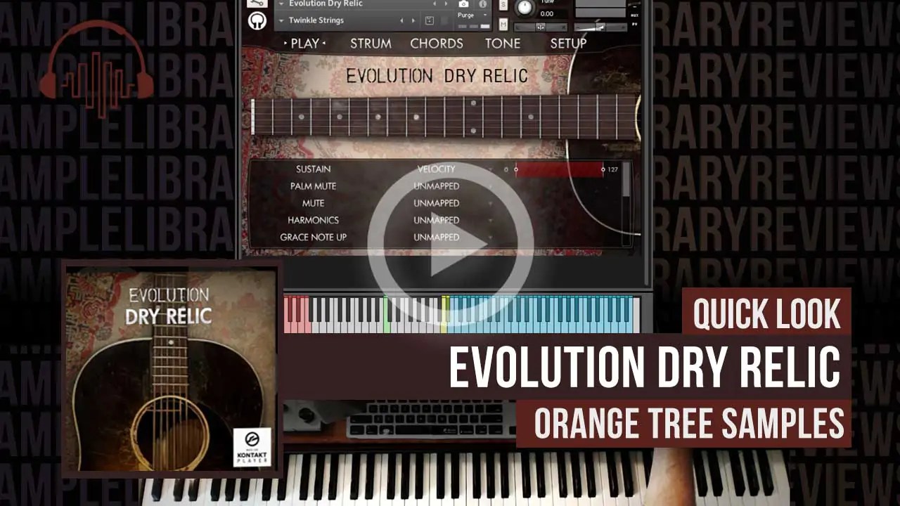 Quick Look Evolution Dry Relic by Orange Tree Samples Sample Library
