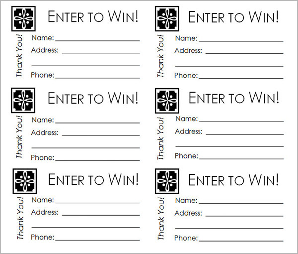 7+ Raffle Ticket Templates | Sample Templates