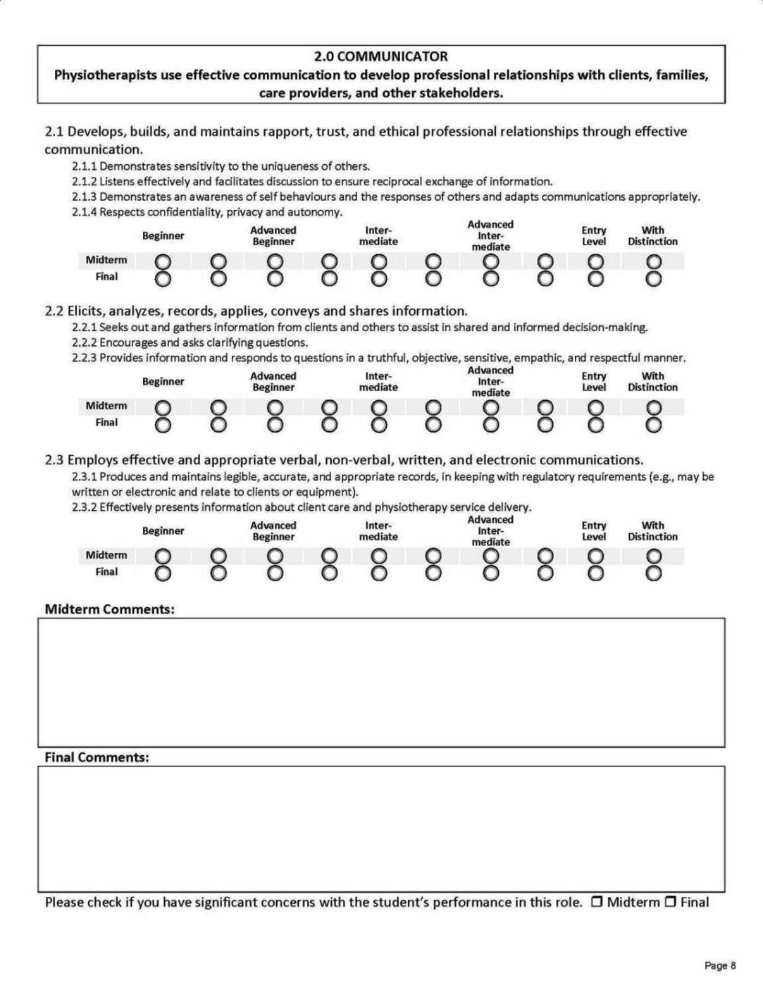 Client Evaluation Form Template SampleTemplatess SampleTemplatess