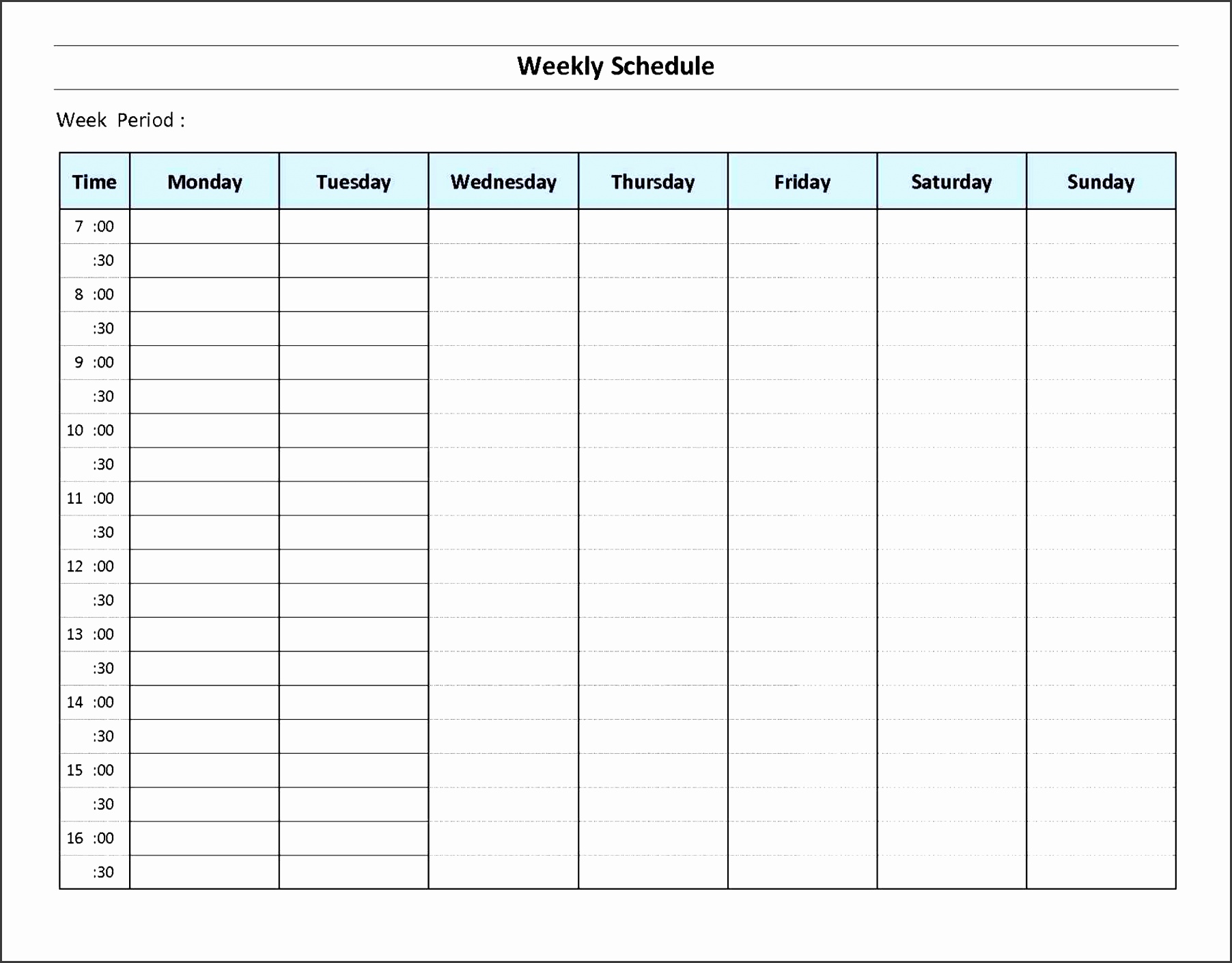 20+ Microsoft Work Schedule Template | DocTemplates
