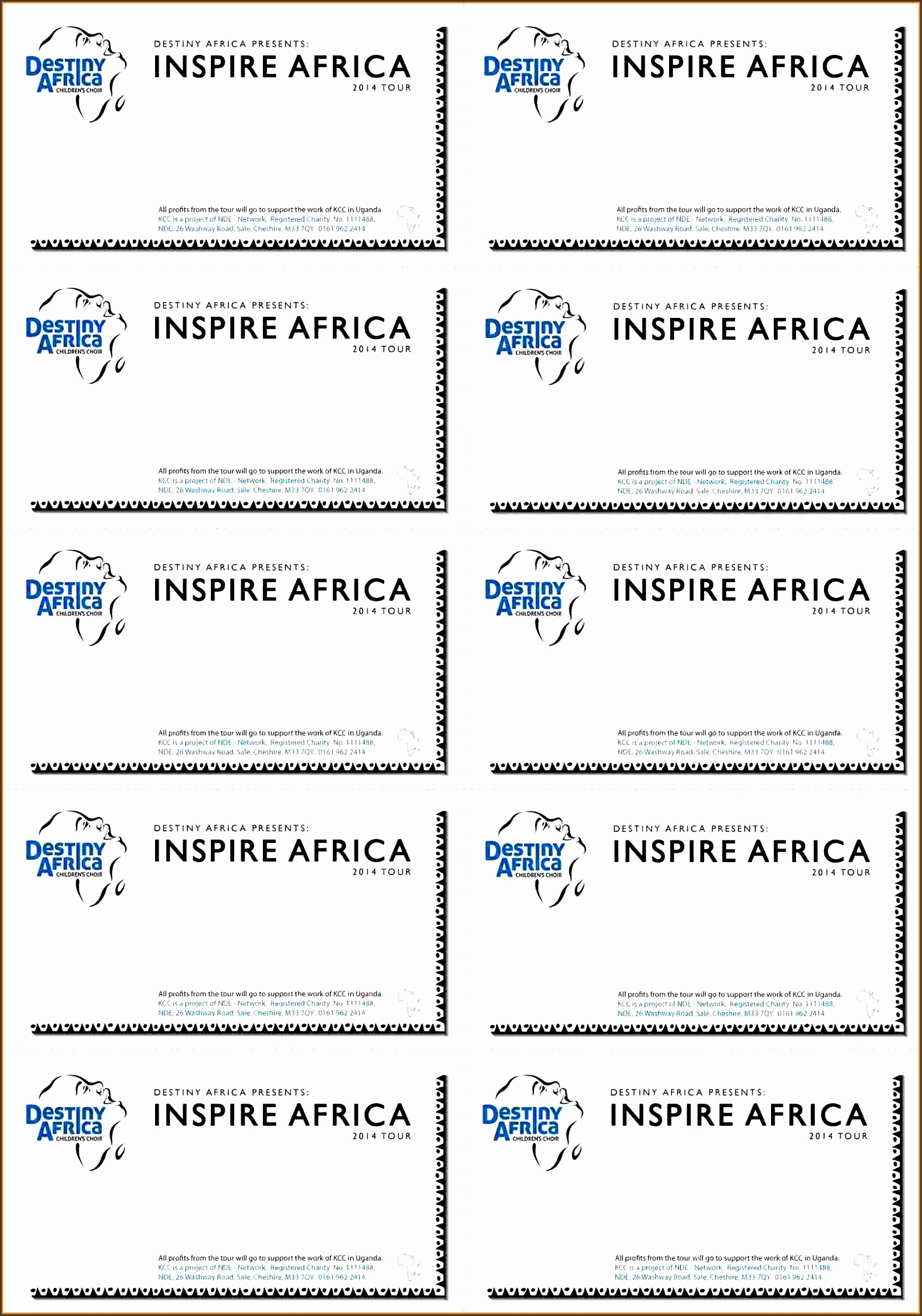 10 Editable Raffle Ticket Template SampleTemplatess SampleTemplatess