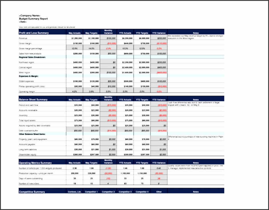 8 event Financial Plan Template SampleTemplatess SampleTemplatess