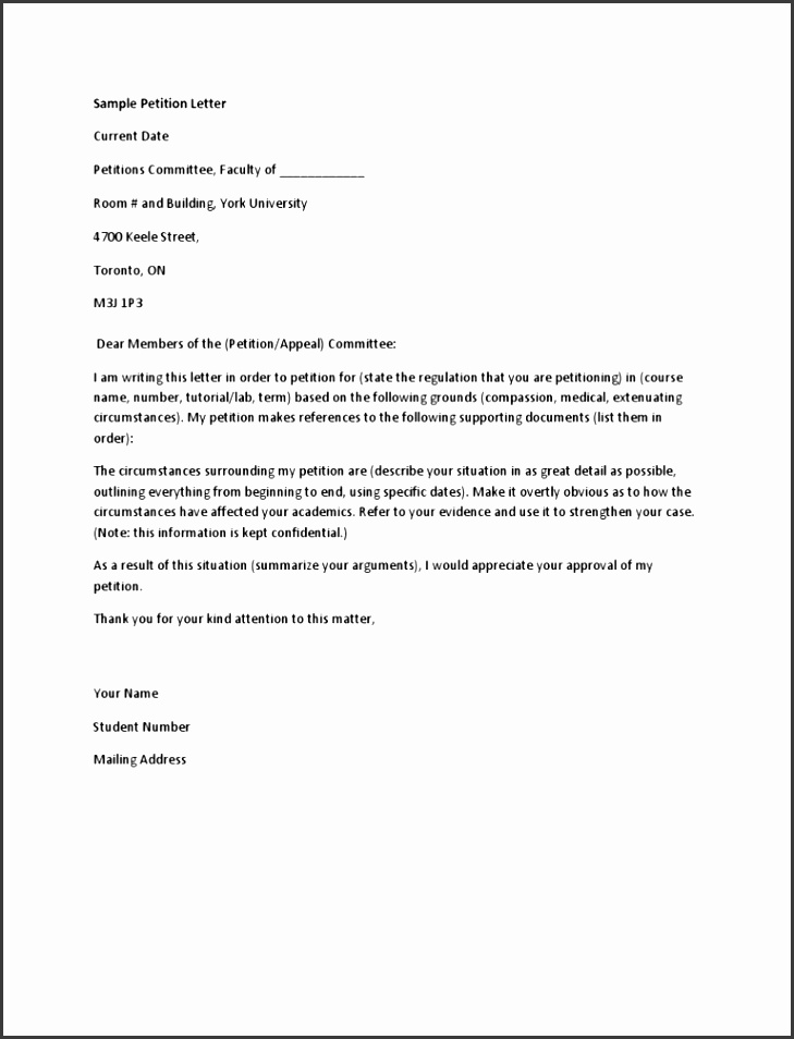6 Petition Example SampleTemplatess SampleTemplatess