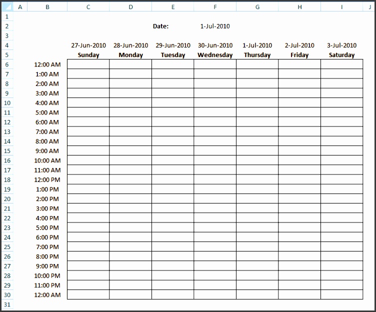 10 Class Schedule Maker SampleTemplatess SampleTemplatess