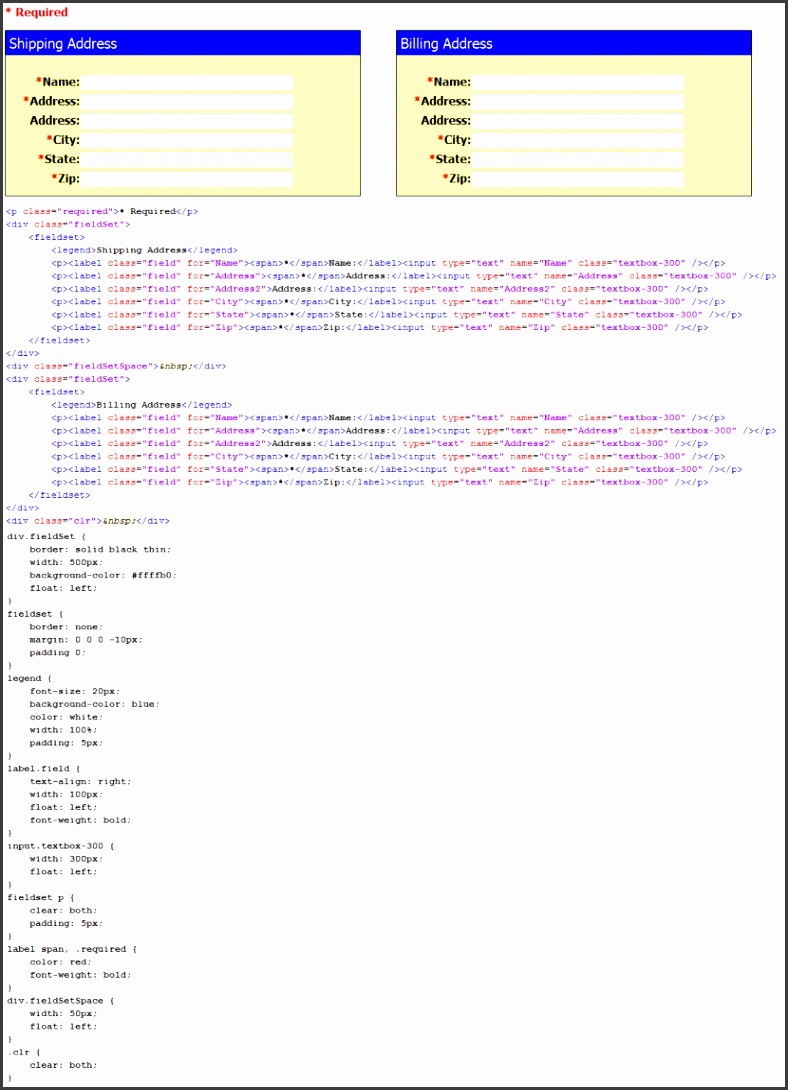 8 Css form Design Template for Any Layout SampleTemplatess SampleTemplatess