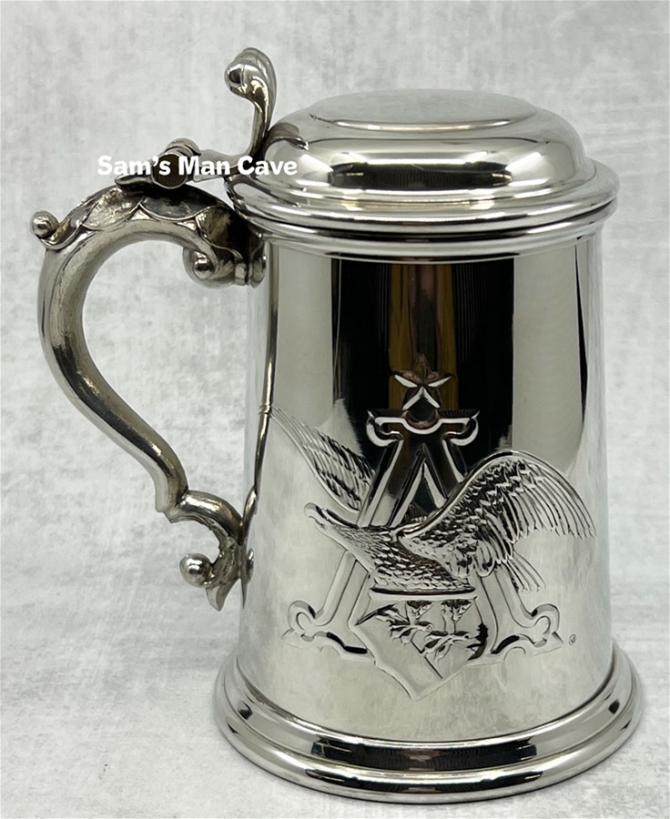 A&Eagle Logo Pewter Beer Stein