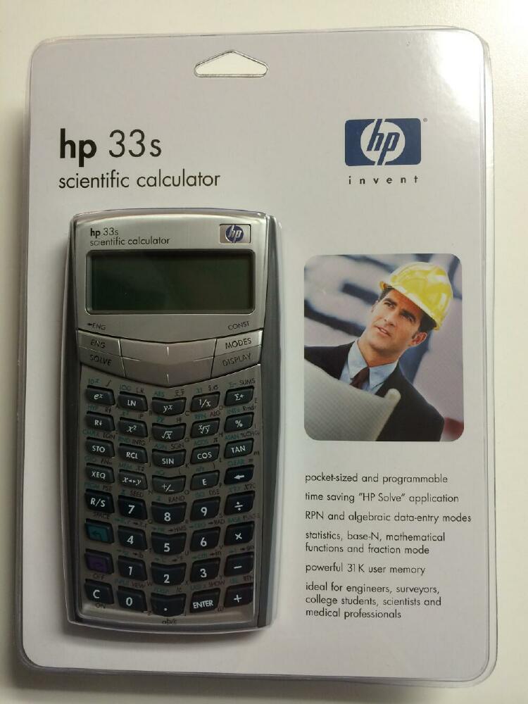 Samson Cables HP 33S RPN Scientific Calculator Details