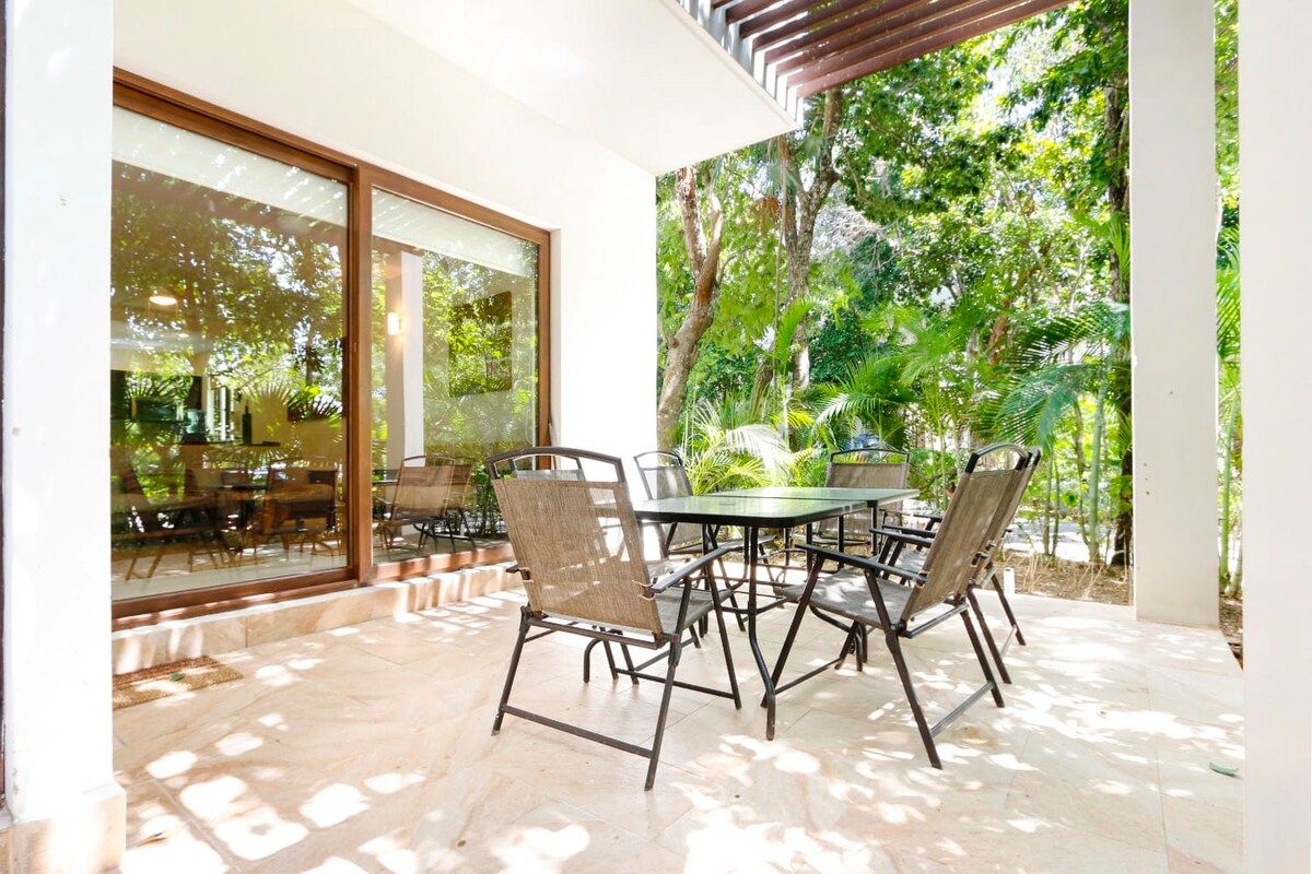 Cozy 2BR Apartment with nice terrace! In Akumal! Akumal, QR Samson