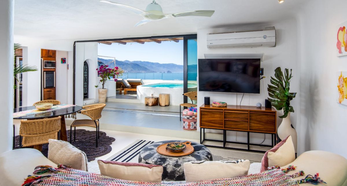 Casa Rosa! Mexico meets Greece with amazing Views! Puerto Vallarta