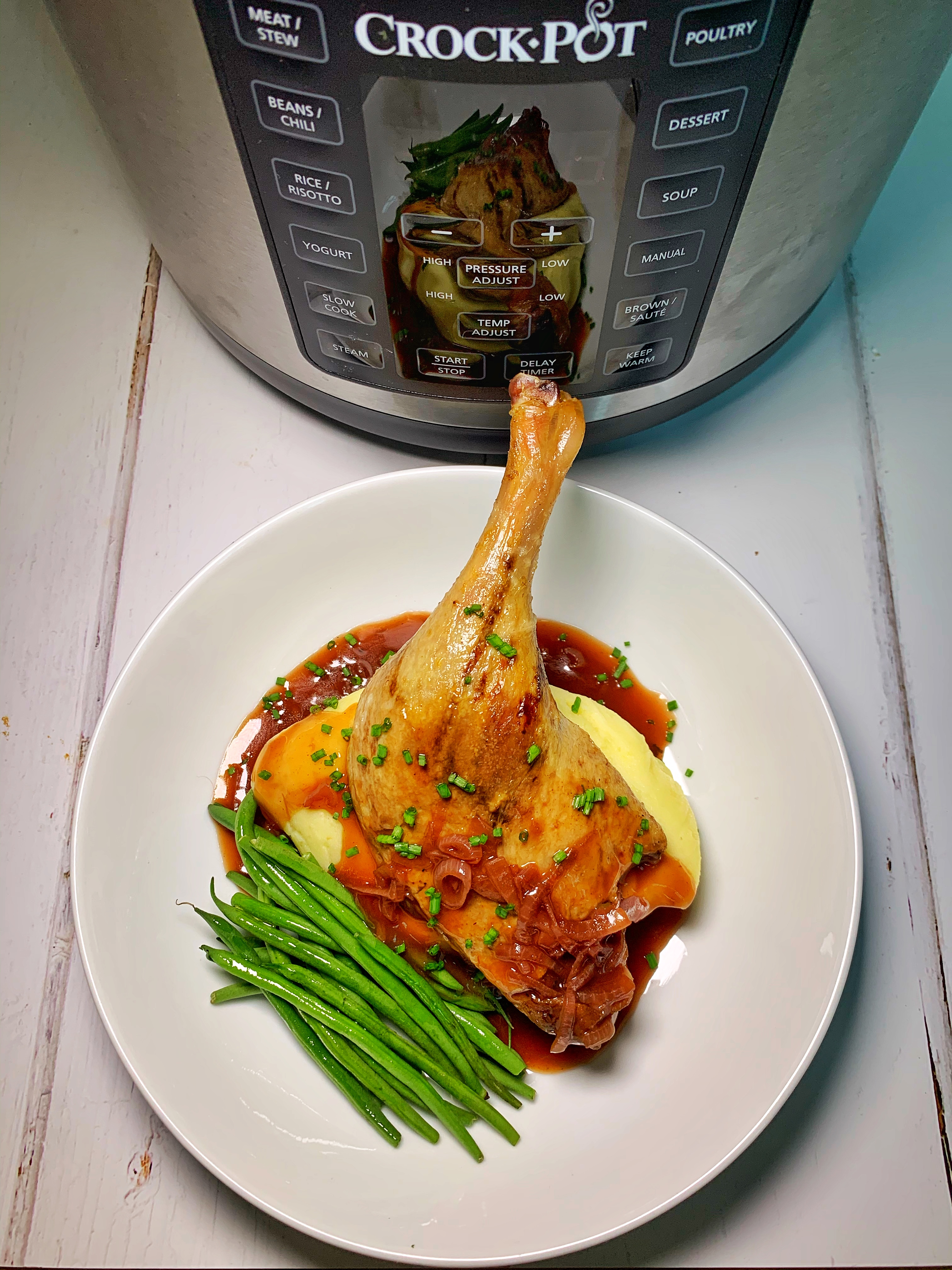 CrockPot Confit Duck Sam Stern