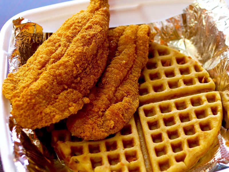 SYLK'S FISH & WAFFLES Sam Sylk Chicken and Fish