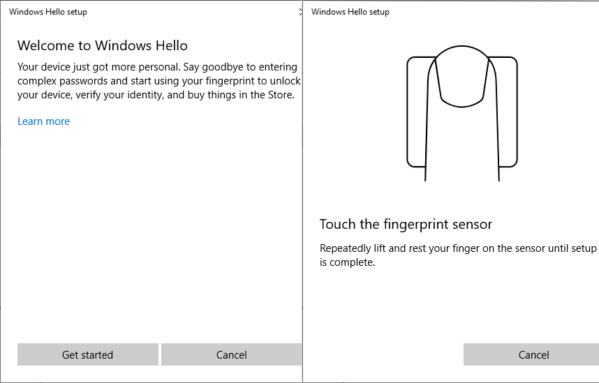 Windows Hello for Business uživatelské nastavení a používání