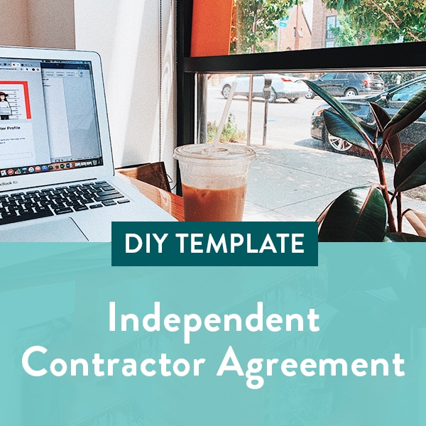 DIY INDEPENDENT CONTRACTOR AGREEMENT TEMPLATE