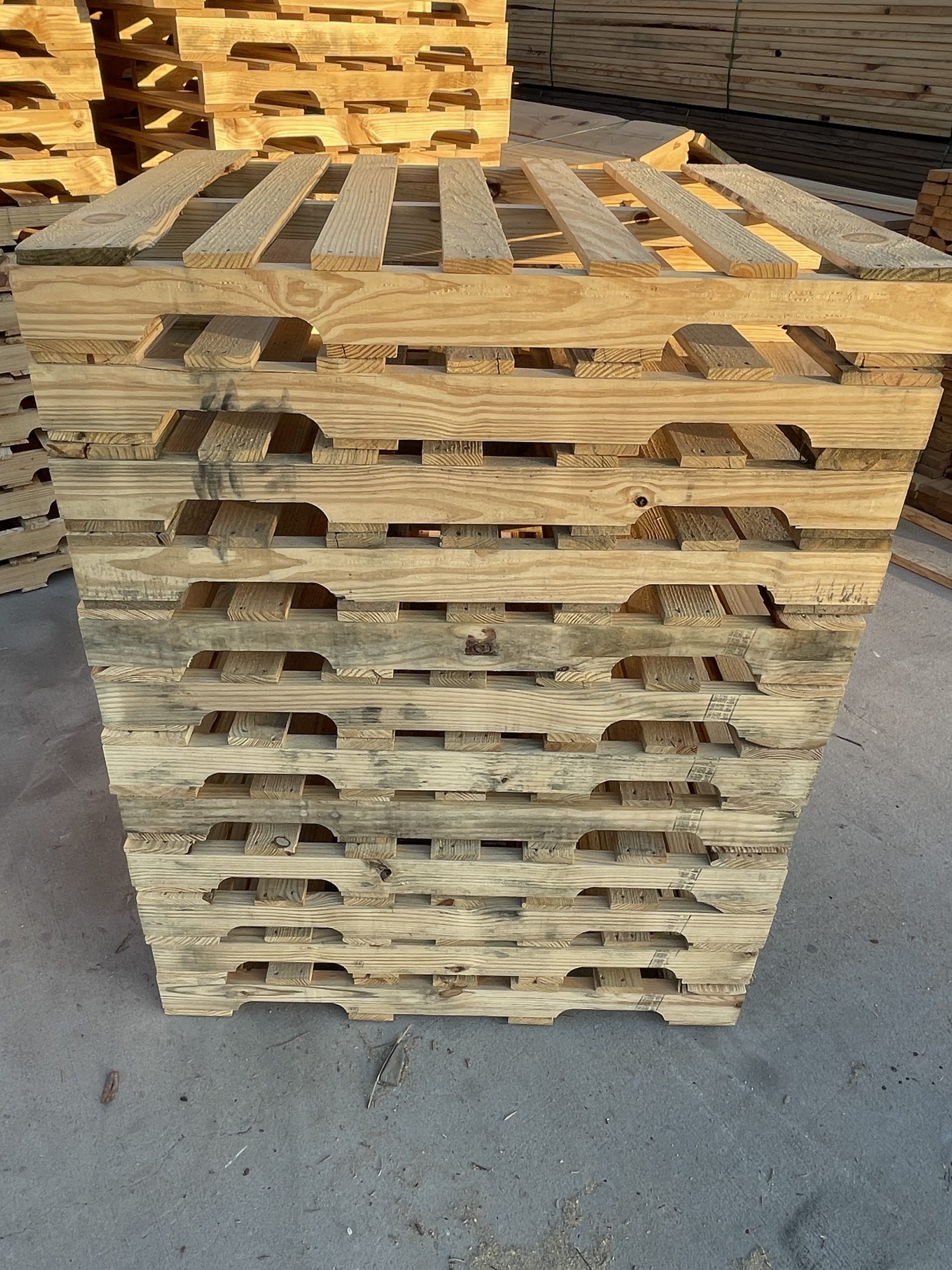 Notched Pallet Stringers for Sale San Antonio Pallets & Crates