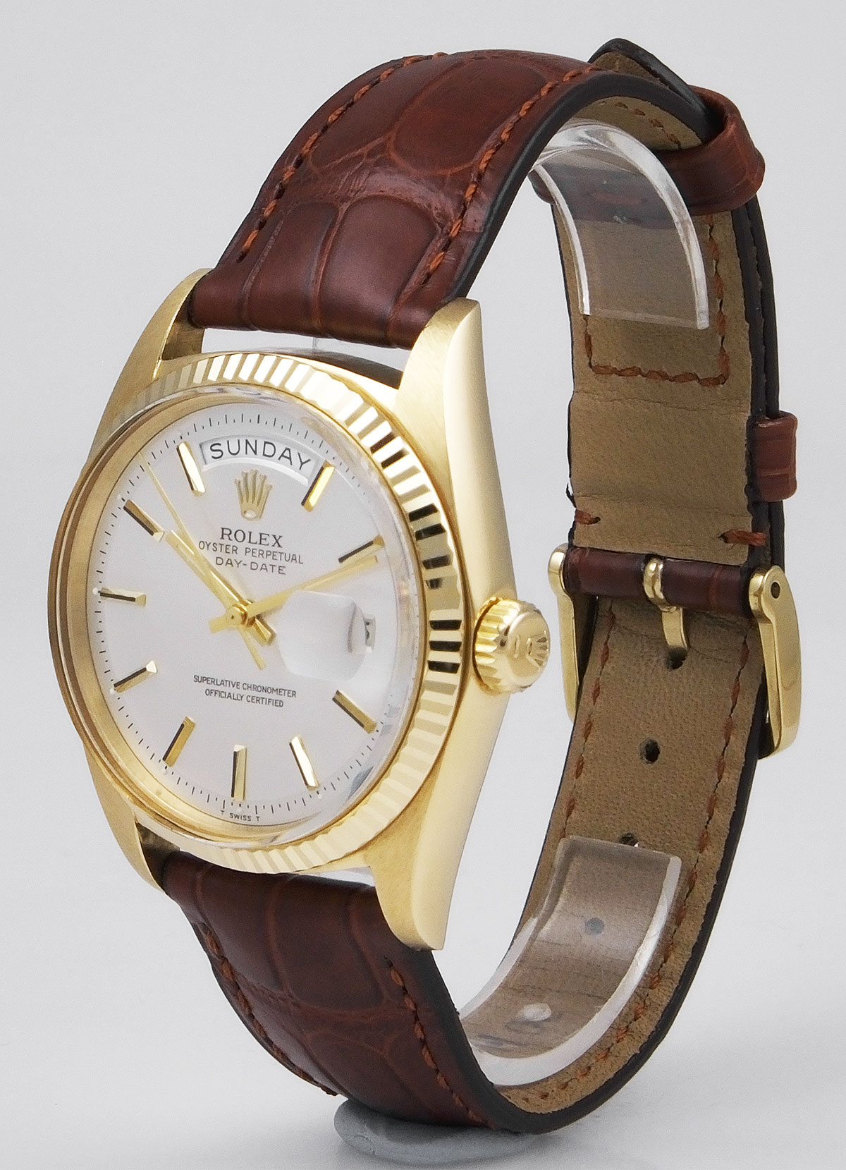 Gents Rolex Oyster Perpetual DayDate With Beautiful Silver Dial (1970)