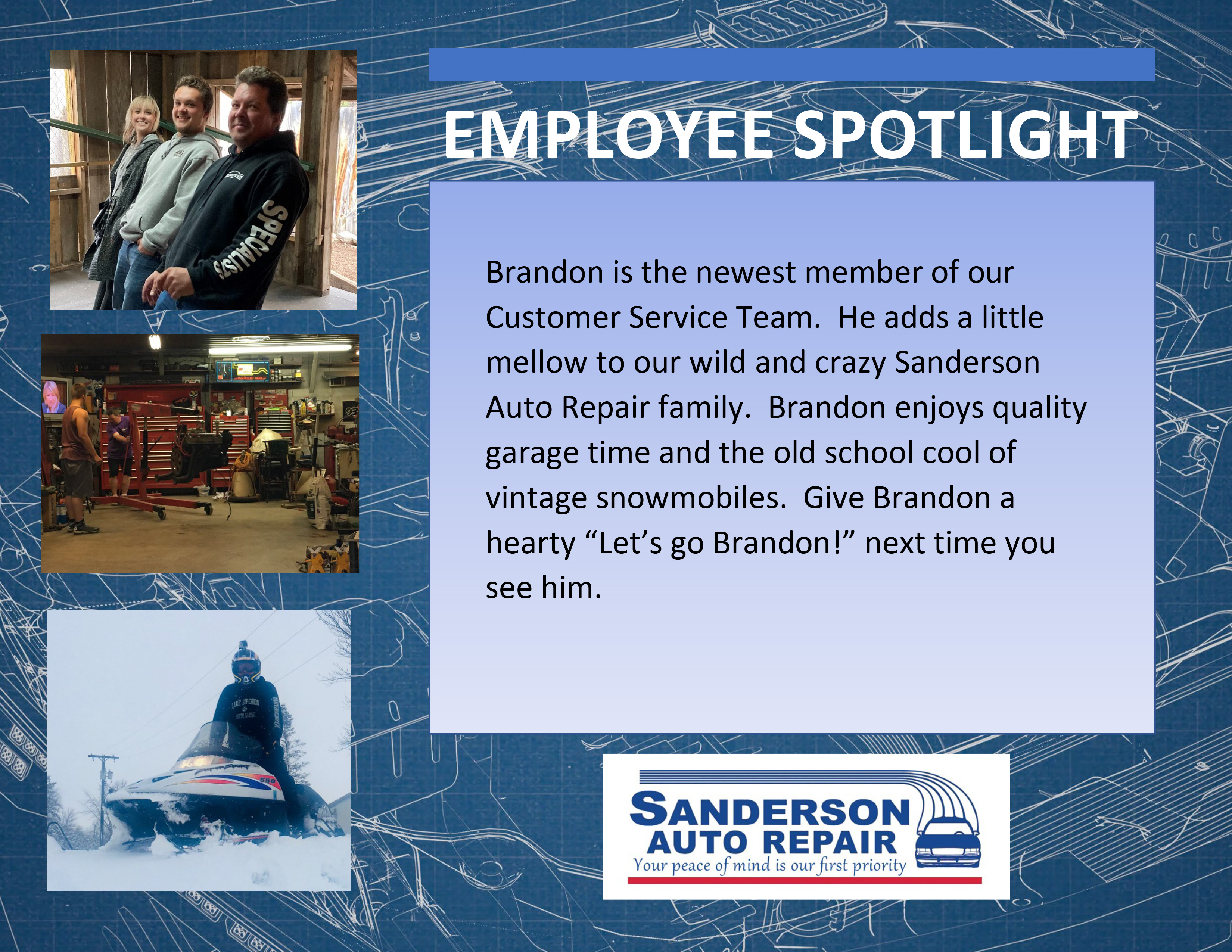 Meet The Team - Sanderson Auto Repair